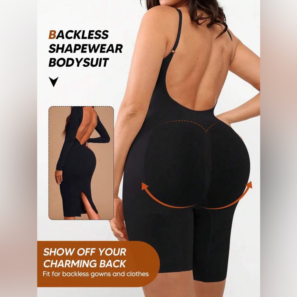 FAJAS BODYSUIT SHAPE WEAR ROMPER SHORTS